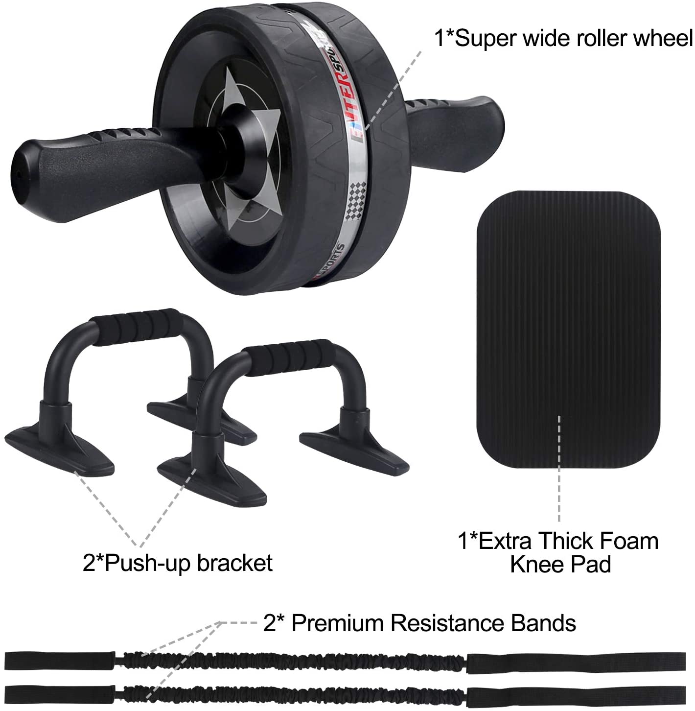 6-in-1 Home Gym Equipment...